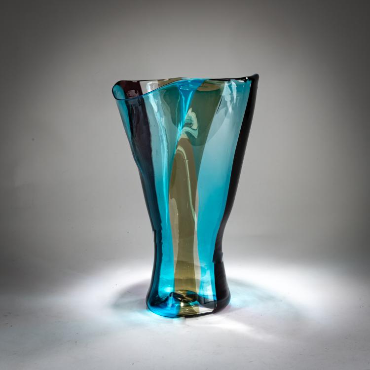 Bild 2 zu Objekt, Vase 'A fasce verticale', um 1951, Fulvio Bianconi, Venini, Murano, 179B 524