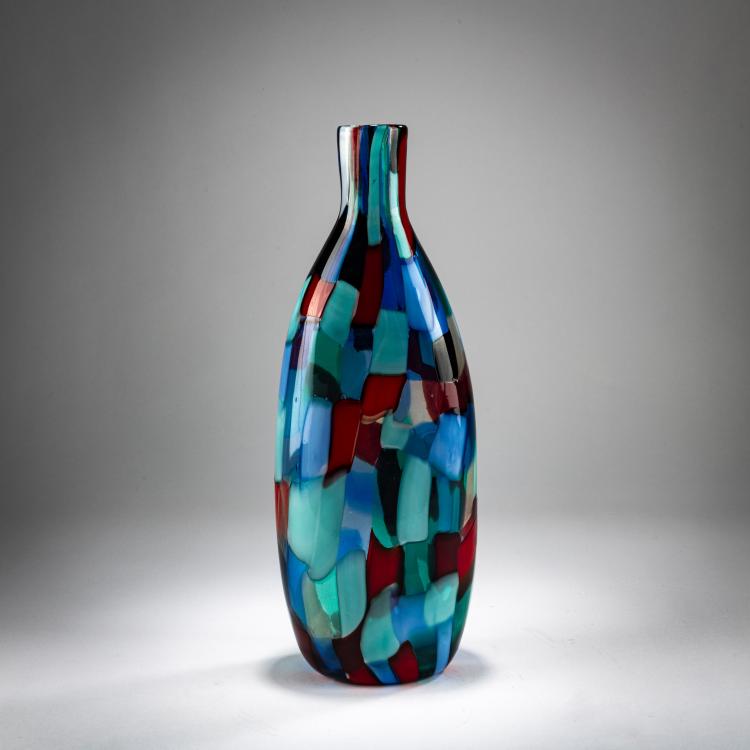 Bild 3 zu Objekt, 'Pezzato' vase, around 1950, Fulvio Bianconi, Venini, Murano, 179B 516