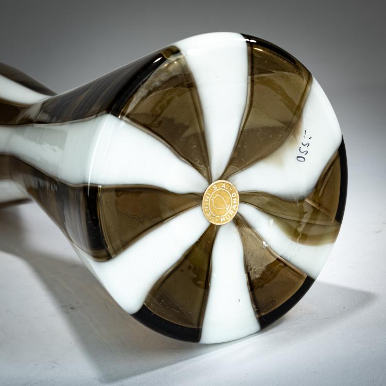 Bild 1 zu Objekt, 'A fasce orizzontale' vase, 1956-56, Fulvio Bianconi, Venini, Murano, 179B 530