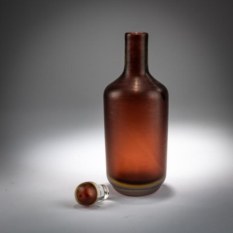 Bild 1 zu Objekt, Flasche mit Stopfen 'Inciso', 1956/57, Paolo Venini, Venini, Murano, 179B 531