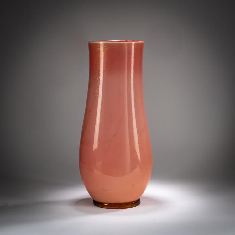 Bild 1 zu Objekt, 'Laguna' vase, 1932/33, Tomaso Buzzi, Venini, Murano, 179B 496