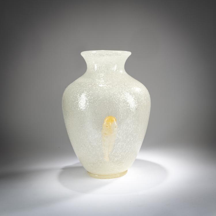 Hauptbild zu Objekt, Vase 'Pulegoso', 1936, Flavio Poli, Seguso Vetri d'Arte, Murano, 179B 561