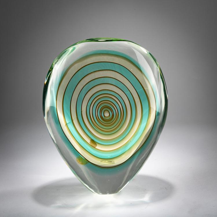 Hauptbild zu Objekt, Vase 'Siderale', um 1952, Flavio Poli, Seguso Vetri d'Arte, Murano, 179B 571