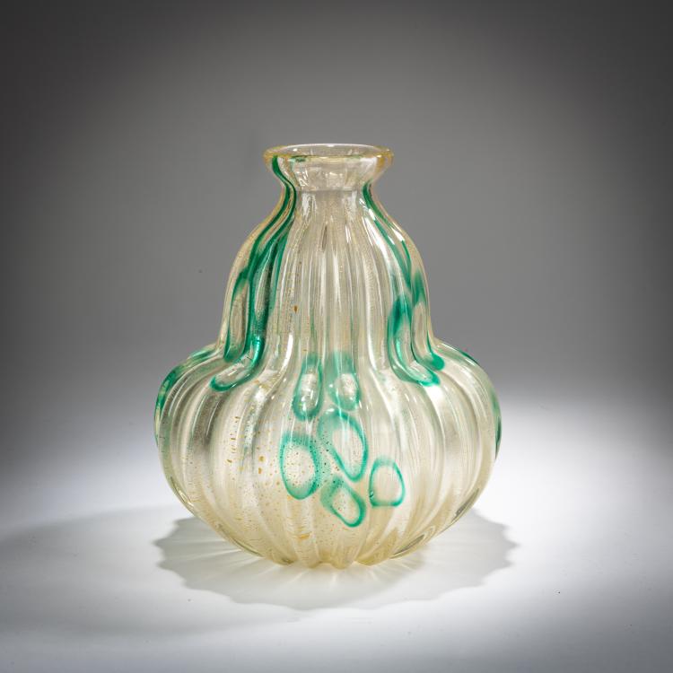 Hauptbild zu Objekt, Vase 'Anelli', 1948, Archimede Seguso, Seguso, Archimede, Murano, 179B 552