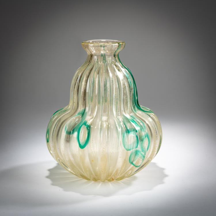 Bild 1 zu Objekt, Vase 'Anelli', 1948, Archimede Seguso, Seguso, Archimede, Murano, 179B 552