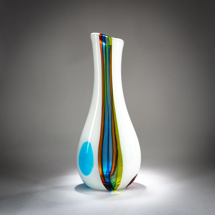 Bild 2 zu Objekt, Vase 'A canne macchiato', um 1956, Anzolo Fuga, A.Ve.M., Murano, 179B 606