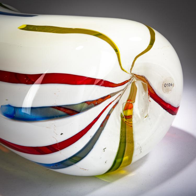 Bild 2 zu Objekt, Vase 'A canne', um 1956, Anzolo Fuga, A.Ve.M., Murano, 179B 607
