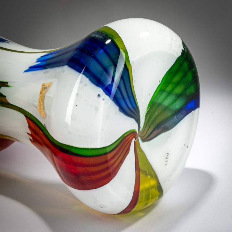 Bild 3 zu Objekt, Vase 'Bandierine', around 1956, Anzolo Fuga, A.Ve.M., Murano, 179B 608