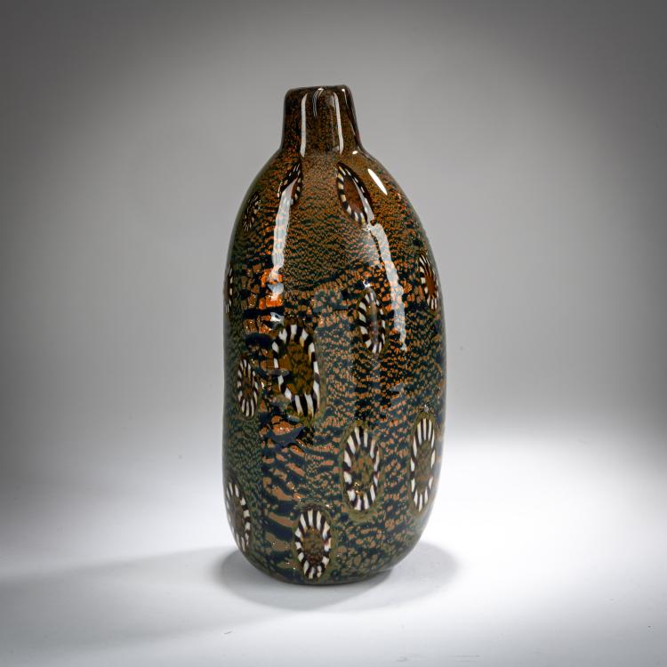 Hauptbild zu Objekt, 'Yokohama' vase, after 1968, Aldo Nason, Nason Vetri Artistici, Murano, 179B 611