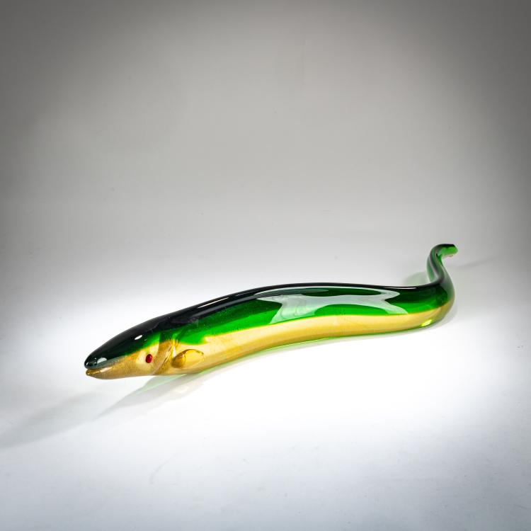 Bild 1 zu Objekt, Eel, around 1965, Ermanno Nason, Cenedese, Gino, Murano, 179B 636