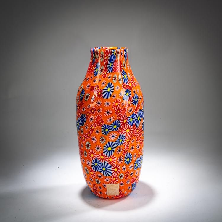Bild 1 zu Objekt, Vase 'Murrine kiku', 1964, Ermanno Toso, Toso, Fratelli, Murano, 179B 621
