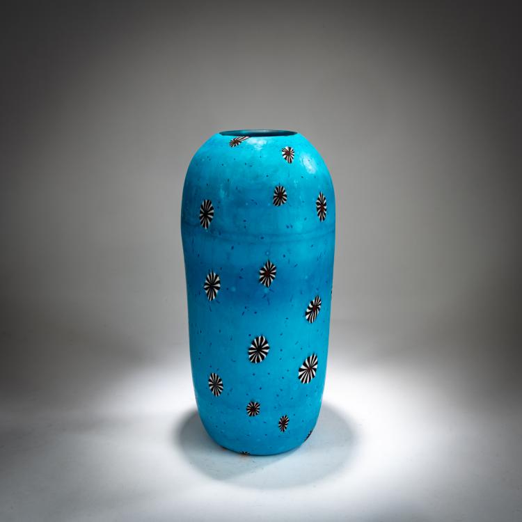 Hauptbild zu Objekt, Vase 'Murrine kiku', 1964, Ermanno Toso, Toso, Fratelli, Murano, 179B 622