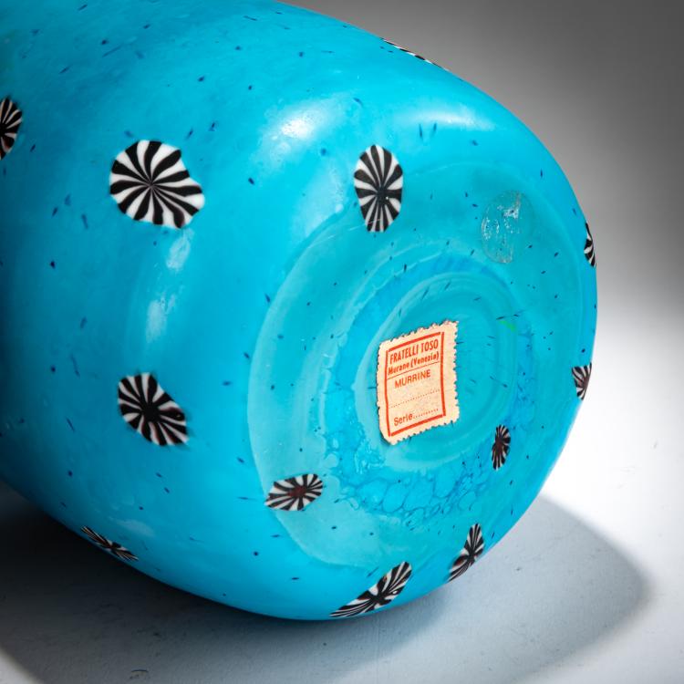 Bild 3 zu Objekt, Vase 'Murrine kiku', 1964, Ermanno Toso, Toso, Fratelli, Murano, 179B 622