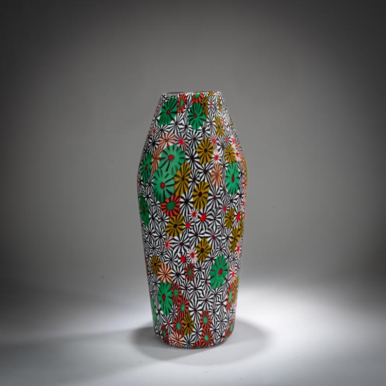 Bild 1 zu Objekt, Vase 'Murrine kiku', 1964, Ermanno Toso, Toso, Fratelli, Murano, 179B 623