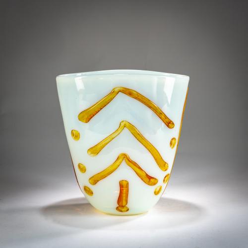 'Decoro argento' vase, 1966