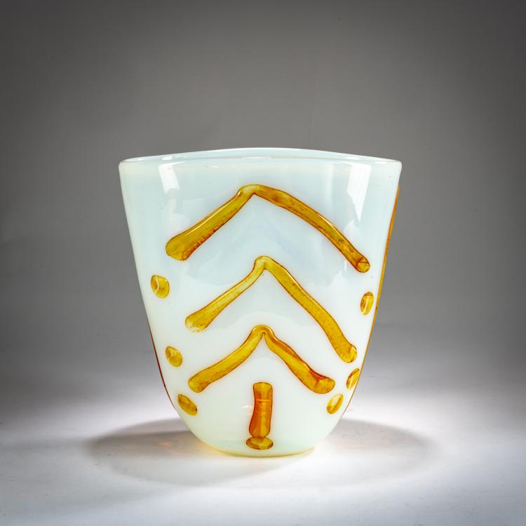 Hauptbild zu Objekt, Vase 'Decoro argento', 1966, Ercole Barovier, Barovier & Toso, Murano, 179B 479