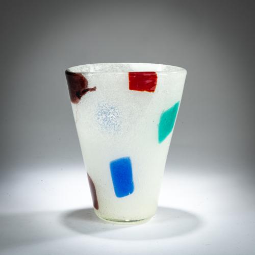 Vase 'Pulegoso arlecchino', 1953