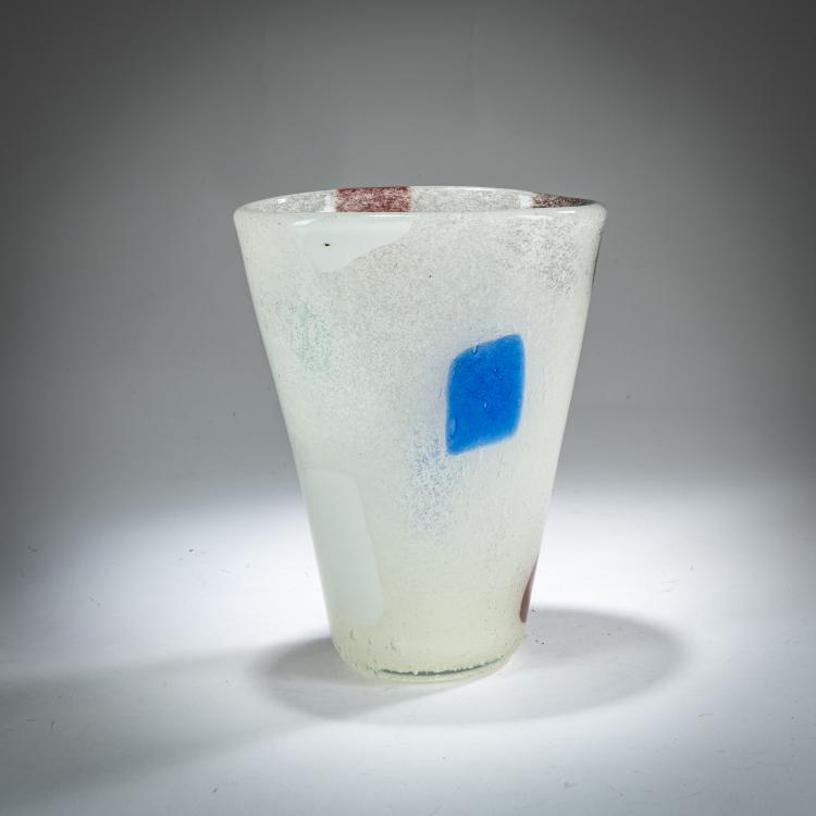 Bild 1 zu Objekt, Vase 'Pulegoso arlecchino', 1953, Dino Martens, Toso, Aureliano, Murano, 179B 592