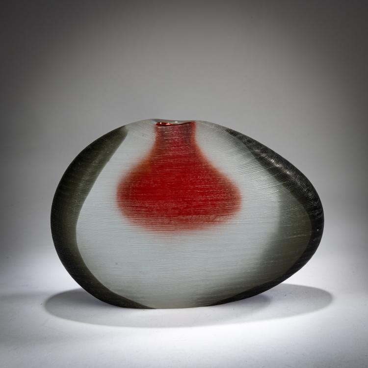 Hauptbild zu Objekt, 'Sasso' vase, 1962, Alfredo Barbini, Barbini, Alfredo, Murano, 179B 627