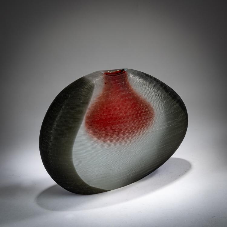 Bild 1 zu Objekt, 'Sasso' vase, 1962, Alfredo Barbini, Barbini, Alfredo, Murano, 179B 627