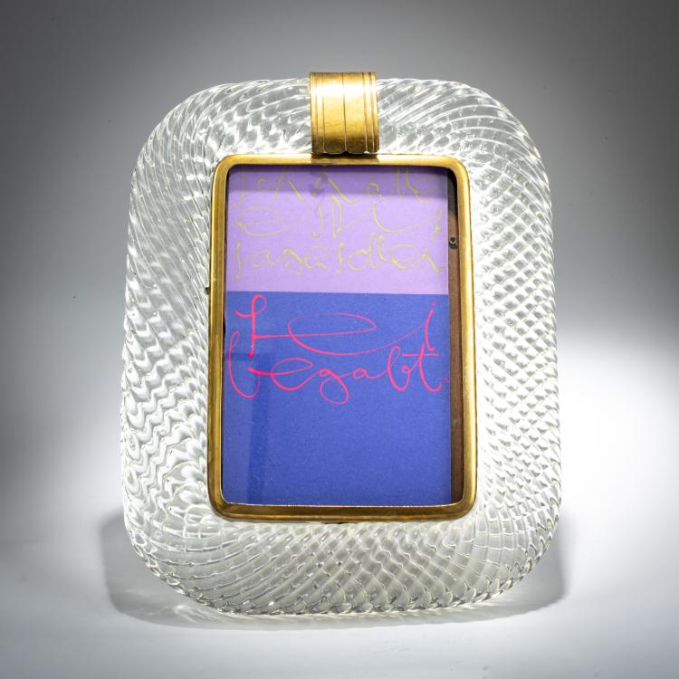 Bild 1 zu Objekt, Standrahmen, um 1950, Barovier & Toso, Murano (zug./attr.), 179A 106