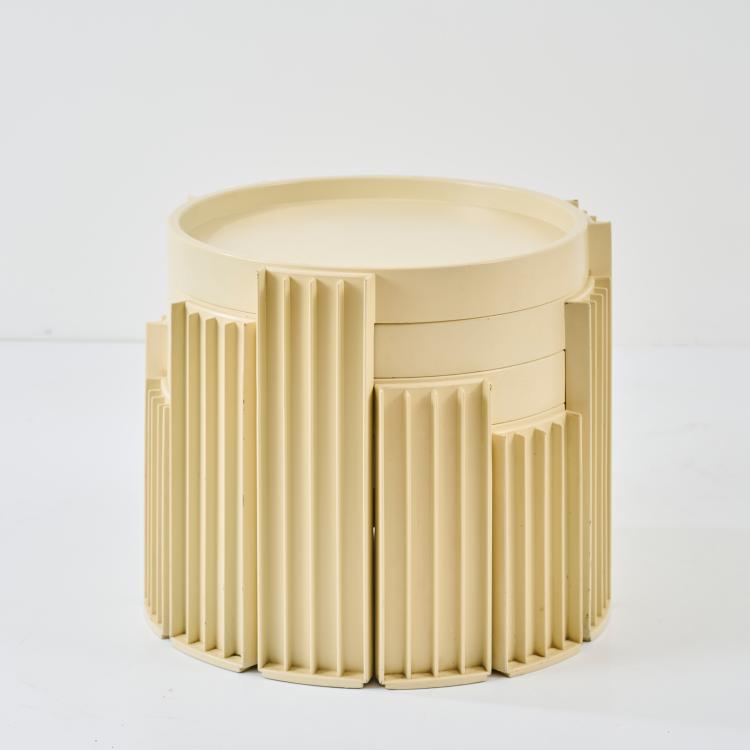 Bild 1 zu Objekt, Vier Stapeltische 'Marema', 1967, Gianfranco Frattini, Cassina, Mailand, 179A 288