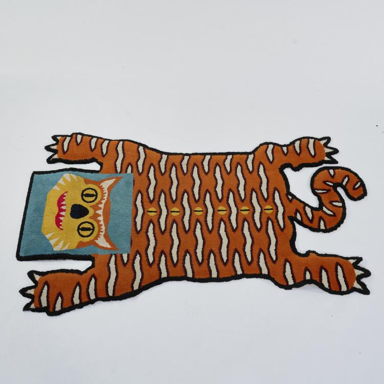 Hauptbild zu Objekt, Carpet 'Kwade Tijger' from the 'Gl&ouml;dande' collection, 2016, Walter van Beirendonck, IKEA, &Auml;lmhult, 179A 140