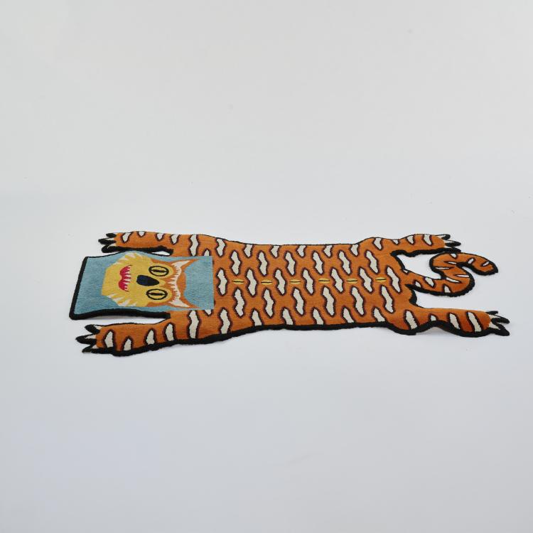 Bild 1 zu Objekt, Carpet 'Kwade Tijger' from the 'Gl&ouml;dande' collection, 2016, Walter van Beirendonck, IKEA, &Auml;lmhult, 179A 140