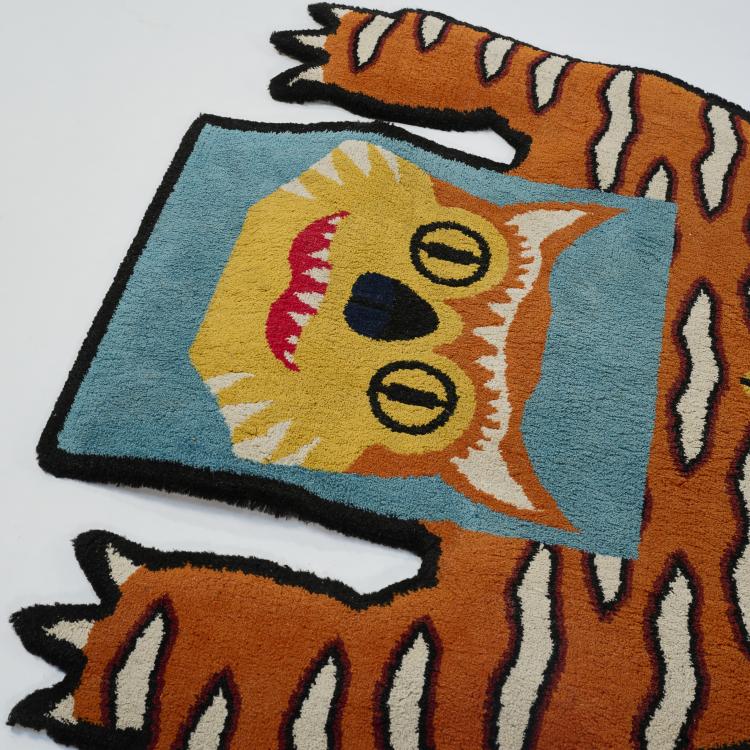 Bild 2 zu Objekt, Carpet 'Kwade Tijger' from the 'Gl&ouml;dande' collection, 2016, Walter van Beirendonck, IKEA, &Auml;lmhult, 179A 140