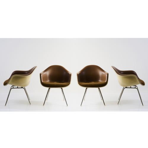 Four Plastic Side Chairs, 1950-53 (design)