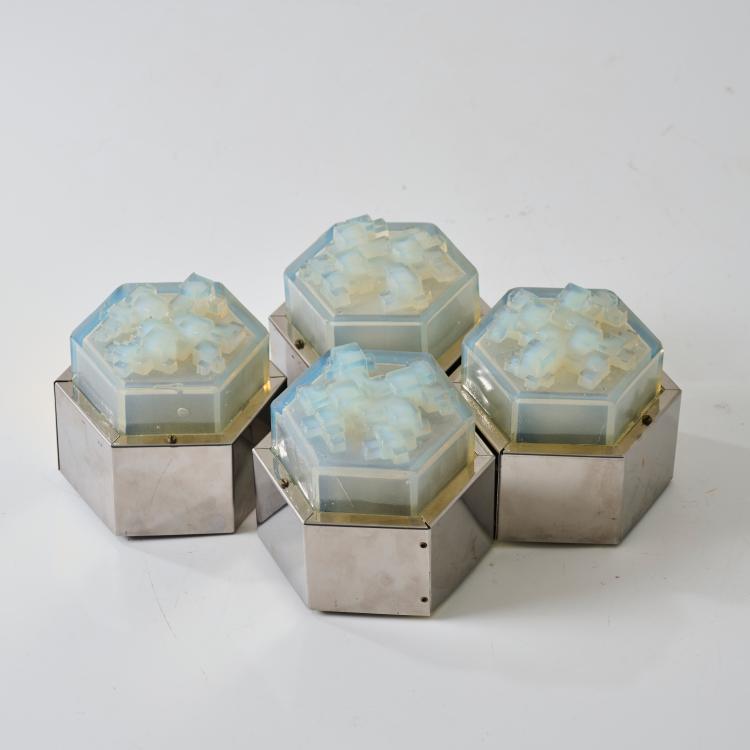 Bild 1 zu Objekt, Vier Wand- und Deckenleuchten, 1970er Jahre, Albano Poli (zugeschrieben), Poliarte, Verona, 178B 822