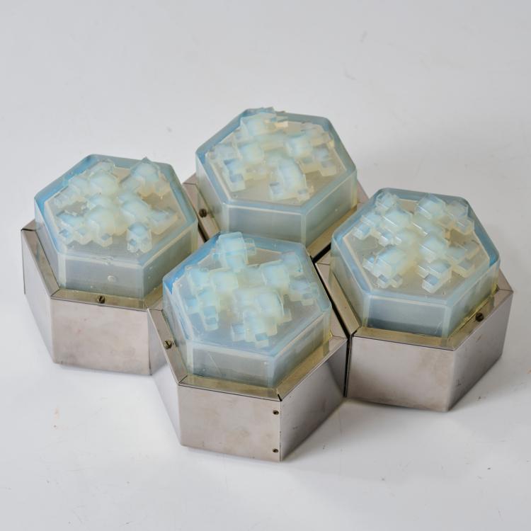 Bild 2 zu Objekt, Vier Wand- und Deckenleuchten, 1970er Jahre, Albano Poli (zugeschrieben), Poliarte, Verona, 178B 822