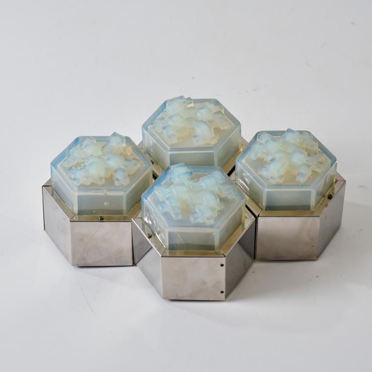 Bild 3 zu Objekt, Vier Wand- und Deckenleuchten, 1970er Jahre, Albano Poli (zugeschrieben), Poliarte, Verona, 178B 822