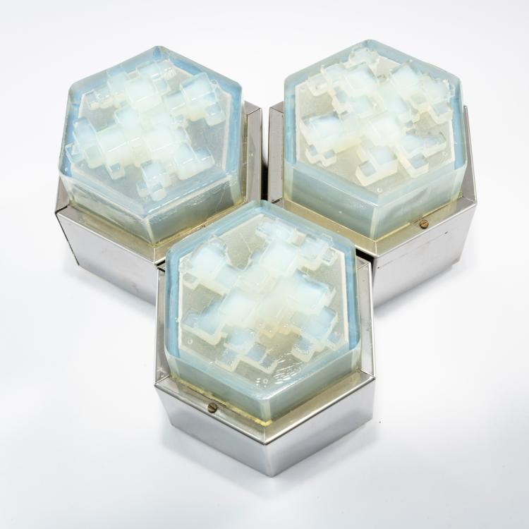 Bild 4 zu Objekt, Vier Wand- und Deckenleuchten, 1970er Jahre, Albano Poli (zugeschrieben), Poliarte, Verona, 178B 822