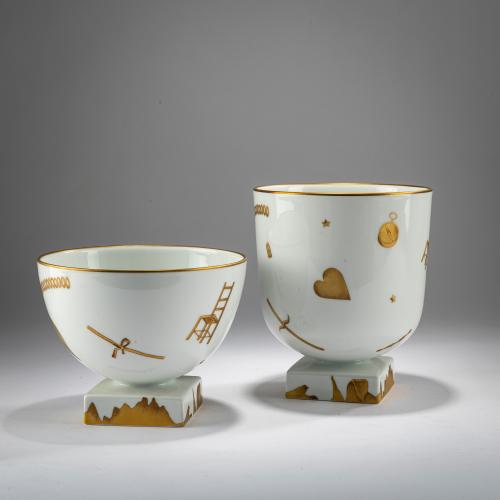 Two vases 'Trionfo Italiano', c. 1935 (design)