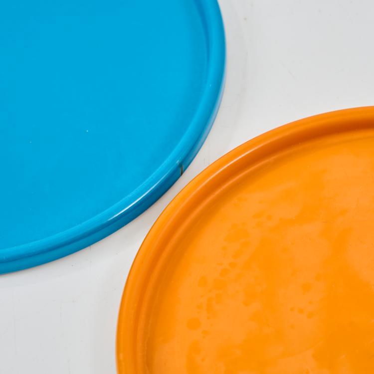 Bild 1 zu Objekt, Six Trays, 1969 (design), Verner Panton, Emaillerie Corg&eacute;mont, Corg&eacute;mont, Schweiz / Switzerland, 180B 481