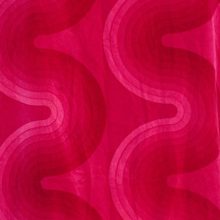 Bild 1 zu Objekt, Stoffbahn 'Kurve', 1974 (Entwurf), Verner Panton, Mira-X, Suhr, 178B 771