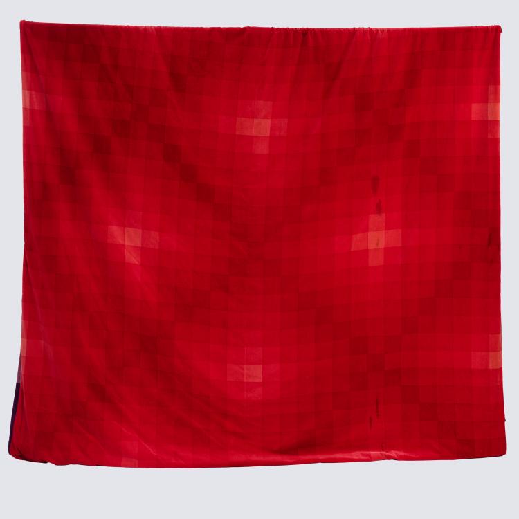 Hauptbild zu Objekt, Stoffbahn, um 1971, Verner Panton, Mira-X, Suhr, 178B 768