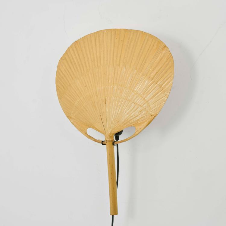 Hauptbild zu Objekt, 'Uchiwa IV' wall light, 1973 (design), Ingo Maurer, Design M, Maurer, Ingo, M&uuml;nchen, 178B 834