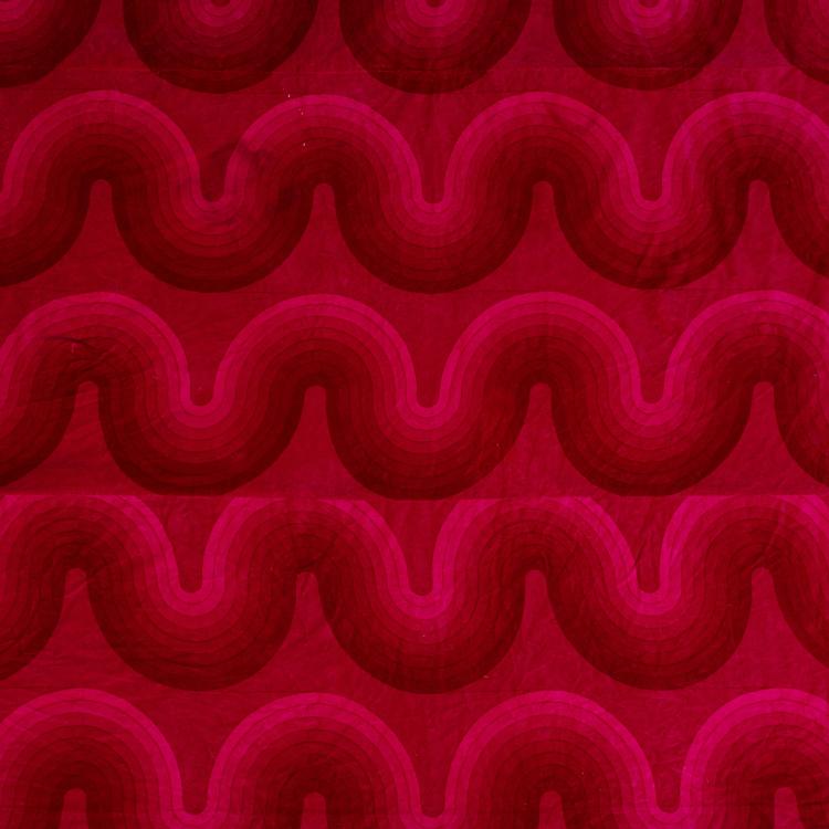 Hauptbild zu Objekt, Fabric 'Curve', 1969-71 (design), Verner Panton, Mira-X, Suhr, 182C 817