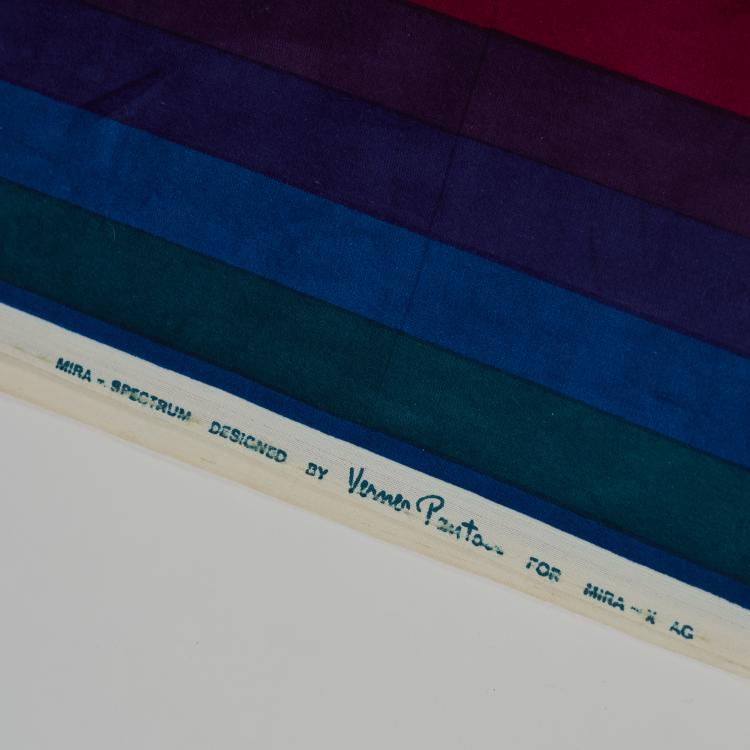 Bild 2 zu Objekt, Fabric panel 'Stripes' from the 'Domino' collection, 1974 (design), Verner Panton, Mira-X, Suhr, 180B 485