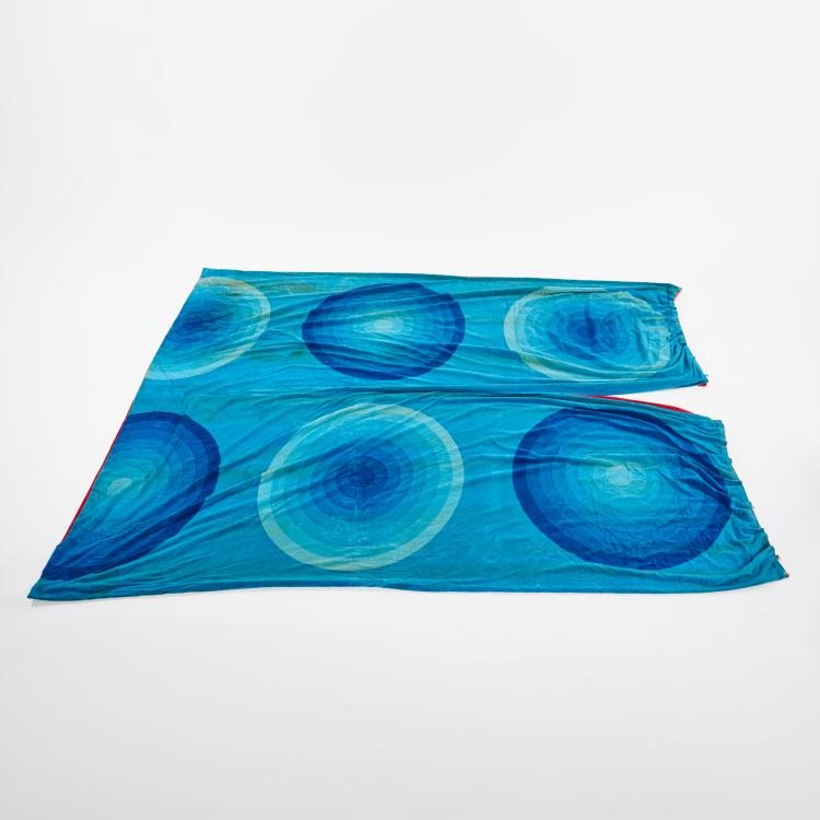 Bild 1 zu Objekt, Stoffbahn, um 1971 (Entwurf), Verner Panton, Mira-X, Suhr, 183A 329