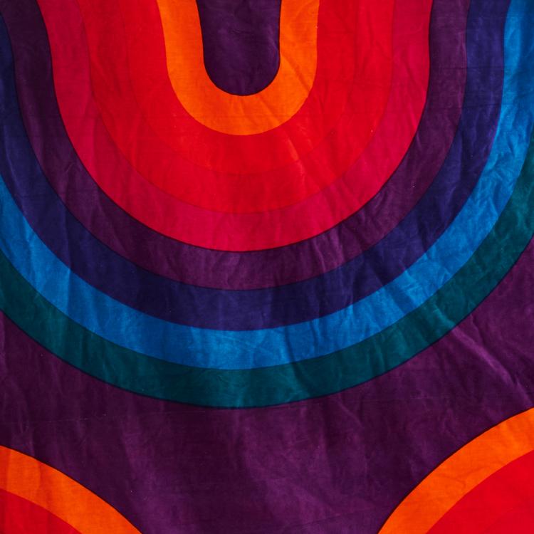 Bild 1 zu Objekt, Stoffbahn 'Kurve', 1969 (Entwurf), Verner Panton, Mira-X, Suhr, 179A 33