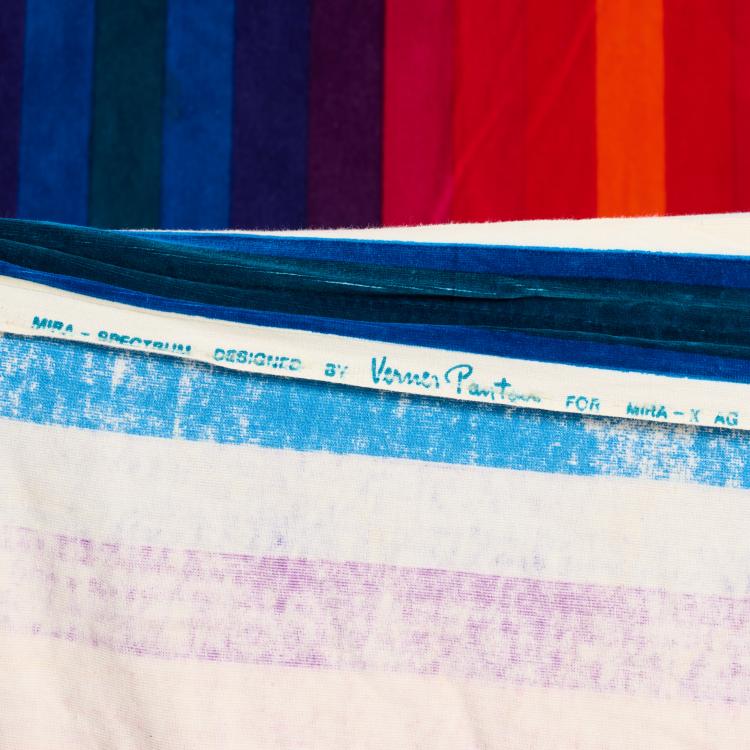 Bild 2 zu Objekt, Stoffbahn, um 1972 (Entwurf), Verner Panton, Mira-X, Suhr, 179A 19