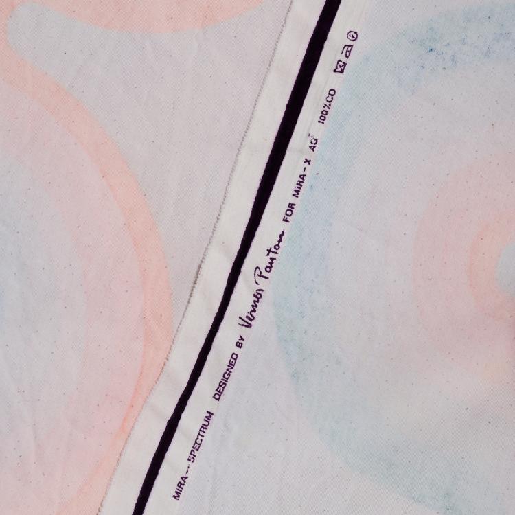 Bild 2 zu Objekt, Stoffbahn 'Kurve', 1969 (Entwurf), Verner Panton, Mira-X, Suhr, 179A 31