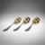 Three gravy ladles 'Model I', 1903