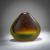Vase 'Sommerso verde sfumato-topazio brusciato, acidato ', 1959