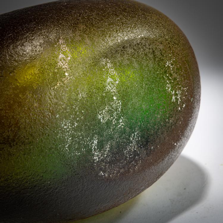 Bild 2 zu Objekt, Vase 'Sommerso corroso', around 1955, Flavio Poli, Seguso Vetri d'Arte, 179B 573