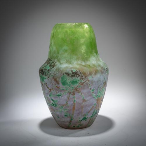 Vase 'Chardons', 'Pâte grise', um 1902