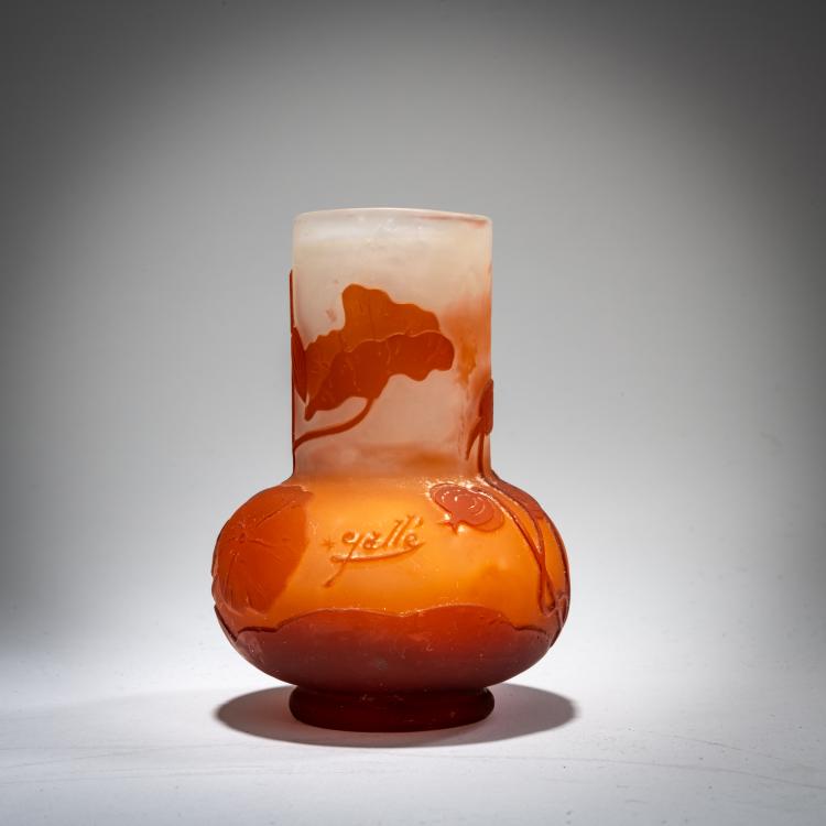 Bild 2 zu Objekt, Kleine Vase 'Mauves', 1905-08, Gall&eacute;, Nancy, 180A 53